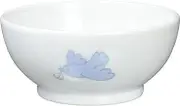 Hakusan Pottery Tea Wan, White, Approx. φ4.3 x 2.0 inches (11 x 5 cm), Child, Forest Poetry, Hasami Yaki, Made in Japan