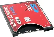 Byttlerom New SD to Card Sleeve Supports Wireless WiFi SD Card Type i Adapter SLR Camera Red