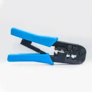 RJ45/RJ12 Crimping Tool for Cat5/Cat6 Ethernet Cable, 8P6P Telephone/Network Con