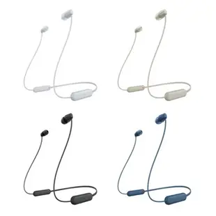 SONY WI-C100 無線入耳式耳機麥克風 藍牙5.0 IPX4防水 電力長達25小時【Sound Amazing】