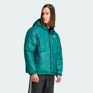 ADIDAS 舖棉外套 ADIC REV JKT 男 HZ0690 黑綠 現貨