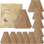 Female Urinal For Travel | Paper Stand And Pee Cup | 12 Count Individually Wrapped, Waterproof Toilet Funnel Urinal, Hiking Urinal For Women