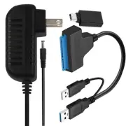 High Grade Standard Durable Extra USB 3.0 to SATA Adapter With Power Cable Phone