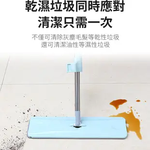 【GOSHOP】快速脫水刮刮樂平板拖把 拖布 加厚拖布 脫水 吸水 免手洗 (2.1折)