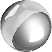Alasum Mirror Polished Ball Garden Metal Ball Garden Ball Gazing Globe Mirror Ball Garden Oil Ball Garden Globe Sphere Garden Mirror Ball Garden Gazing Ball Silver Stainless Steel