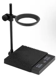 Black Mirror Duo Digital Coffee Scale with Dual Weight Display W/ Dripper Ring