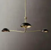 Modern 3 light Pendant Ceiling Vintage Mid Century Sputnik Chandelier Fixture