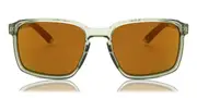 Wiley X Alfa CAPTIVATE™ Polarized AC6ALF04 Men's Sunglasses Clear Size 56