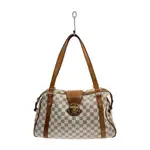 LOUIS VUITTON 路易威登 肩背包 格紋DAMIER AZUR STRESA PM 白色 PVC 日本直送