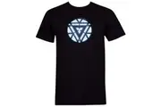 Iron Man Arc Reactor Men's Black T-Shirt
