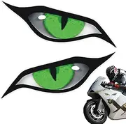 Motorcycle Headlight Eye Decal | Creepy Motobike Scooter Body Decal,Waterproof Unique Stylish Night Caution Sign Sticker for Motorbike