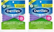 DenTek Slim Brush Interdental Cleansers, Extra Tight, Mouthwash Blast 32 ea (Pack of 2)