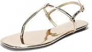 [Project Cloud] Thong Sandals for Women 2025 - Memory Foam and Lightweight Summer Essentials - Non Slip Flip Flops for Women Footwear with Back Strap Beach Flats Sandals (Celebration)