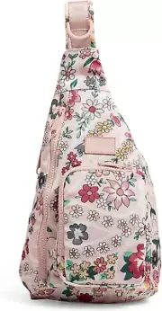 Vera Bradley Recycled Lighten up Reactive Mini Sling Backpack