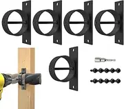 Decorative Ring Rope Supports Holders, Rope Fencing Support Holder Battle, Easy Installation Hardware Sturdy Versatile Solution for Docks Stair Decks Railing