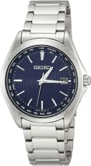 Seiko Selection SBTM289 Titanium Solar Atomic Radio Men Watch From Japan New