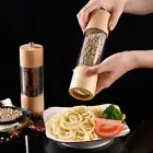 Manual Acrylic Sea Salt Jar Spice Grinder Kitchen Tool Salt and Pepper Mill