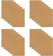 24Pack Mini Notebook Bulk, 3.5 x 5" Small Journal 36 Lined Pages(18 sheets) Kraft Mini Jounrnal Soft Cover Writing Notepads for Kids Students Gifts School Home Office