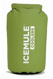 IceMule Classic 15L Medium Waterproof Backpack Cooler Bag - Olive Green