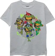 [TEENAGE MUTANT NINJA] Boys TMNT Character Tee-Leo, Donnie, Raph, Mikey-Sizes 2-7
