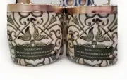 2 LOT 2025 Bath & Body Works “Backyard Honeysuckle” 3-Wick Candle 14.5 Oz