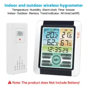 Hygrometer Thermometer Digital Temperature Humidity Meter LCD Display Wireless
