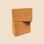 100% Natural Cork Block | Plain - Extra Wide | 15 cm x 23 cm x 10 cm | Pair