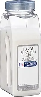 McCormick Culinary Flavor Enhancer MSG, 27 oz - One 27 Ounce Container of MSG Food Enhancer Seasoning, Deepens Flavor of Beef, Poultry, Vegetables, Marinades and More