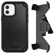 Pelican Shield Black Case + Holster - iPhone 12 mini