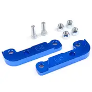 Aluminium Adapter increasing turn angles about 25% E46 drift lock kit For BMW M3 Blue