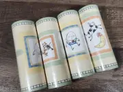 Nursery Rhyme Wallpaper Border Cat Fiddle Cow Moon Humpty Vintage 20 yds 60 ft