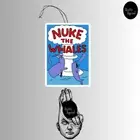 Nuke the whales Car Air Freshener - Scent Caramel Latte Funny car, 4x4