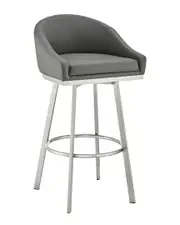 Armen Living Eleanor 26in Swivel Counter Stool NoSize NoColor