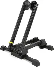ANKROYU Bicycle Stand Foldable Aluminum Alloy Bike Parking Rack Tire Storage Holder for Road Bikes Mountain Bikes Lightweight Compact Portable Stable Durable Scratch Free Design