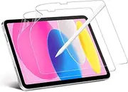 T Tersely [2 Pack] Paper-Like Screen Protector for iPad 11th 2025(11-inch A16 Chip)/ iPad 10th (10.9-inch 2022 Models),Matte PET Film for Drawing and Sketch Paperlike Anti Reflection