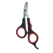 Comfort PET NAIL SMALL SCISSOR Finger Rest Trimmer Clipper Dog Cat Bird Reptile