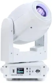 ADJ Focus Spot 4Z Pearl 200W LED Moving-Head Spot - White Chassis