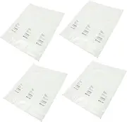 Hohopeti Vacuum Compressed Storage Bags Jumbo Quilt Storage Bags Space Saver for Bedding Clothes Travel Reusable Moisture Dust Resistant