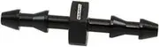 Aeroflow 3mm Push Lock Barb Joiner Black 1/8" Male to Male Barb - AF410-01BLK