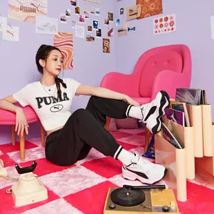 PUMA 休閒鞋 Cilia Wedge 女 39391502 謝欣穎代言 全白