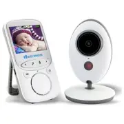 2.4 Lcd Wireless Baby Monitor With Night Vision & Two-Way Talk