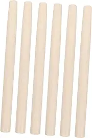 6pcs Wooden Tool Handle Replacement Long Replacement Handles for Hatchet Hammer Shovel Hoe Easy to Install Farm Tool Accessories Versatile Gardening