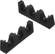 2pcs Billiard Rack Snooker Valet Pool Stick Holder Cues Holder Pole Multifunction Rack Stand Billiards Billiard Accessories Pool Table Accessories Black Plastic Pp