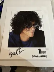HOWARD STERN SIGNED 8X10 SIRIUS PROMO PHOTO JSA AUTOGRAPH KING OF ALL MEDIA
