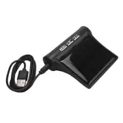 Car Solar Digital Clock with LCD Time Date In-Car Temperature Display for5945