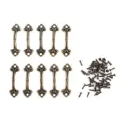 10pcs Dresser Drawer Pulls Cupboard Handle Bedside Cabinet Pulls Durable