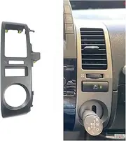 RHD Compatible For Prius 2004-2009 Dashboard Air Vents Trim Frame Compatible For Prius 2004-2009 Air Conditioner Outlet Panel Cover Chrome(C M-right panel)