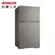 【SANLUX 台灣三洋】606L 雙門 變頻 電冰箱 SR-V610B 一級節能 (9.4折)