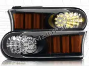 2007-2014 TOYOTA FJ CRUISER BLACK BUMPER CORNER LED SIGNAL LIGHTS (for: Toyota)
