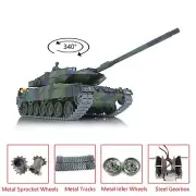 7.0 2.4G Henglong 1/16 Leopard2A6 3889 BB IR RC Tank RTR Sound Smoke Metal Track